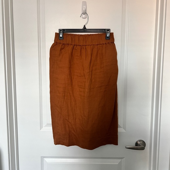 J. Crew - Pull-on linen skirt - Picture 5 of 6